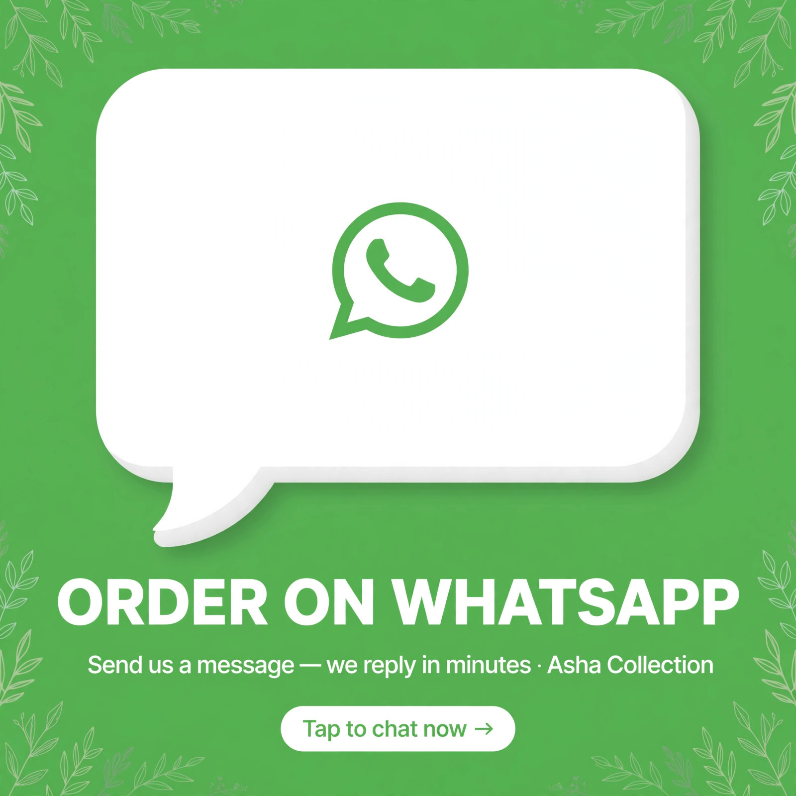 WhatsApp order graphic